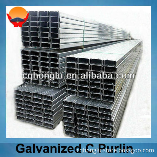 China Building Construction Material Galvanized Purline
